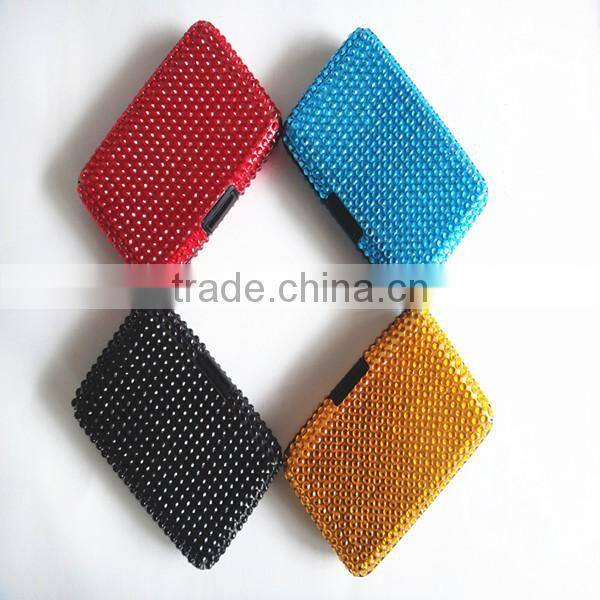 Aluminium Business ID Credit Card Holder Waterproof wallets/Diamonds card holder