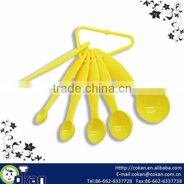 6pcs Plastic Measuring Spoon Set CK-S049
