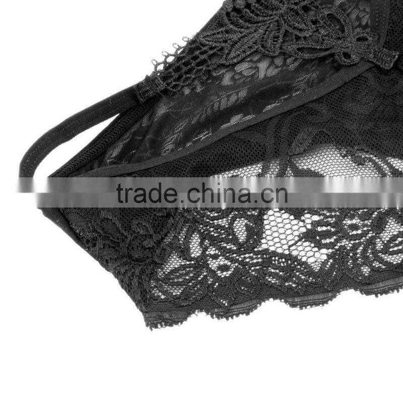 Sexy Lingerie Black Girls Sexy Lace Transparent Panty Briefs Knickers Lingerie Sexy Underwear New