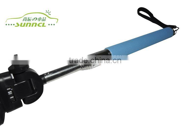 2015 Hot Selling Extendable Selfie Stick with Rechargeable , Walking Stick