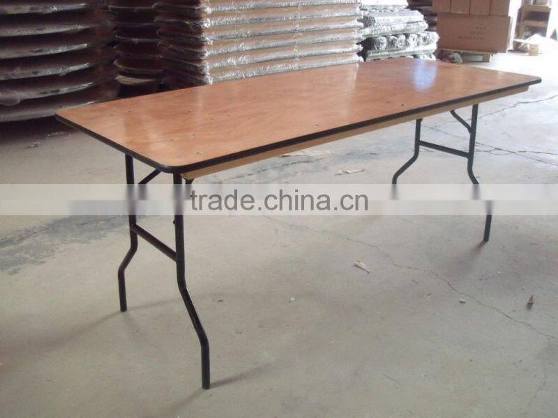 Used Plywood Banquet Folding Tables For Sale