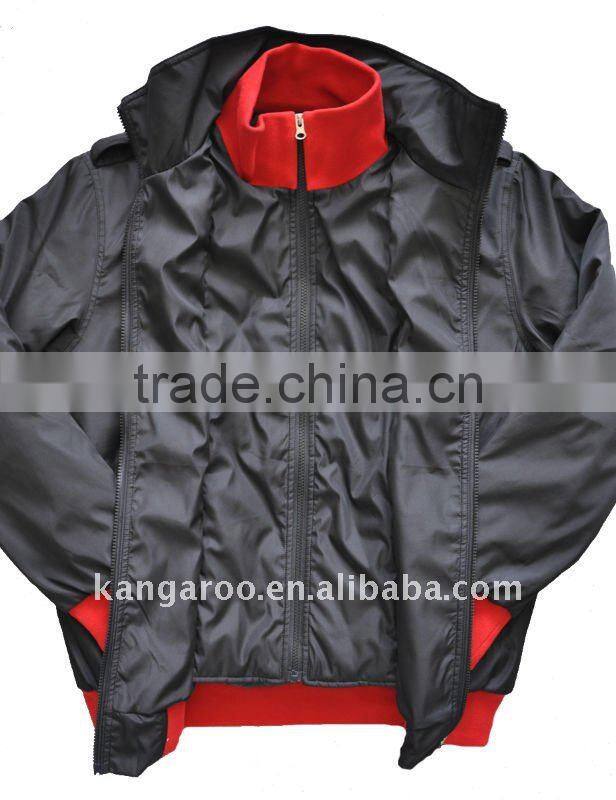 2016 100%polyester microfiber men's jacket