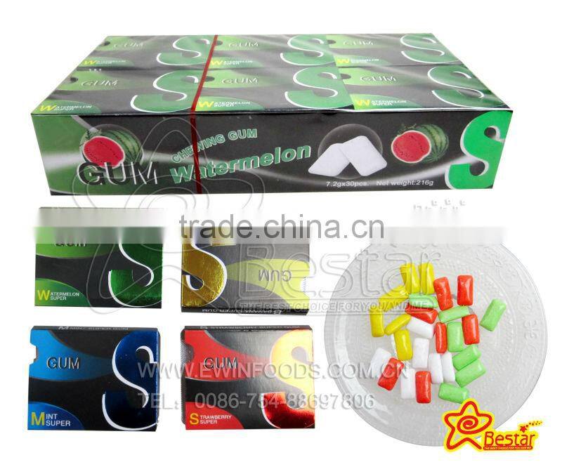 Box Packing Bubble Gum Fruity Flavor
