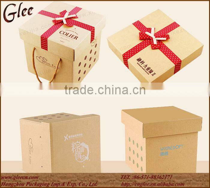 christmas gift boxes kraft paper