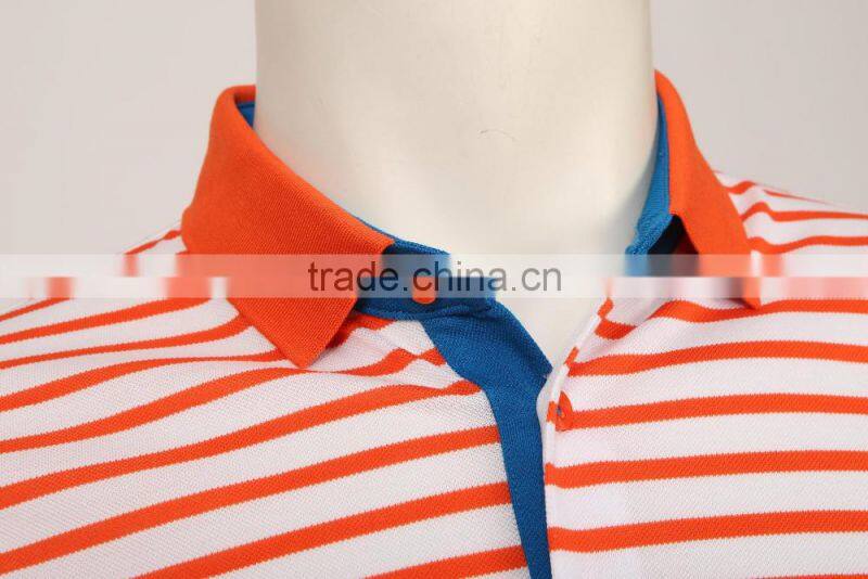 Cotton polo shirt embroidery