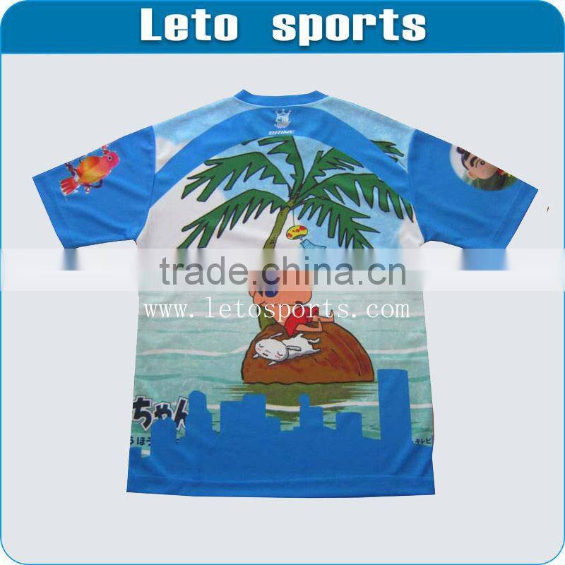 sublimation printing on polyester shirt fabric get your clothing designs made