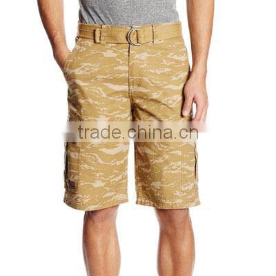 ZX OEM ODM mens cargo shortscargo shortsCamouflage Painting Shorts