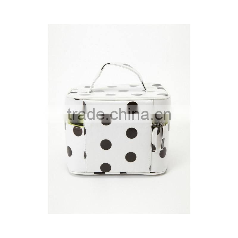 Round Cosmetic Bag,Fashionable Cosmetic Bag,Elegant Cosmetic Bag