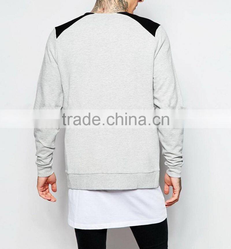 OEM custom wholesale double zips streetwear man bomber jacket in jersey made in China