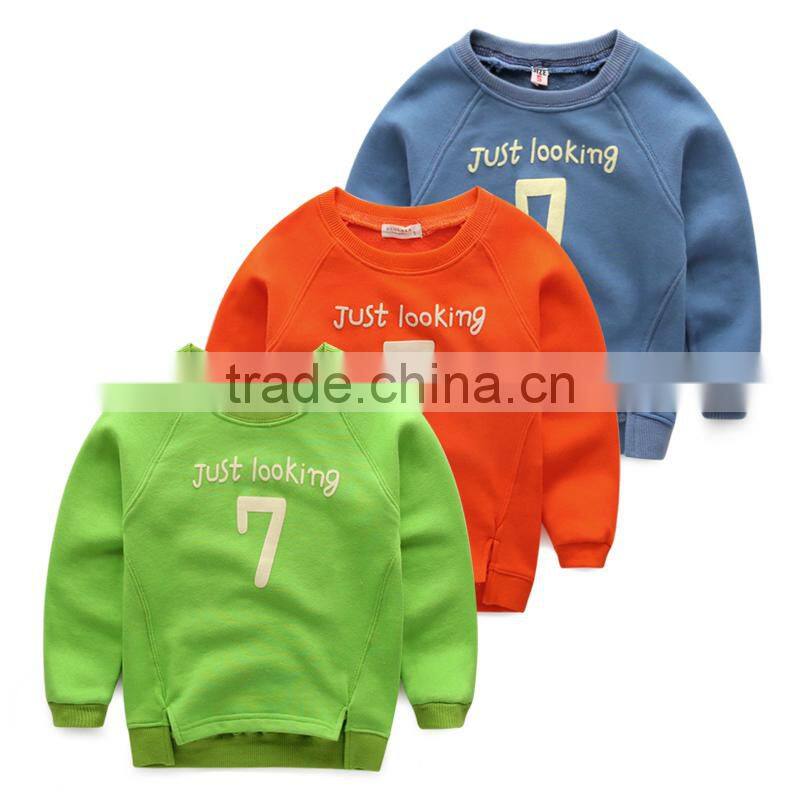 2015 Kids high quality custom cotton design hoody kids printing long sleeve hoody