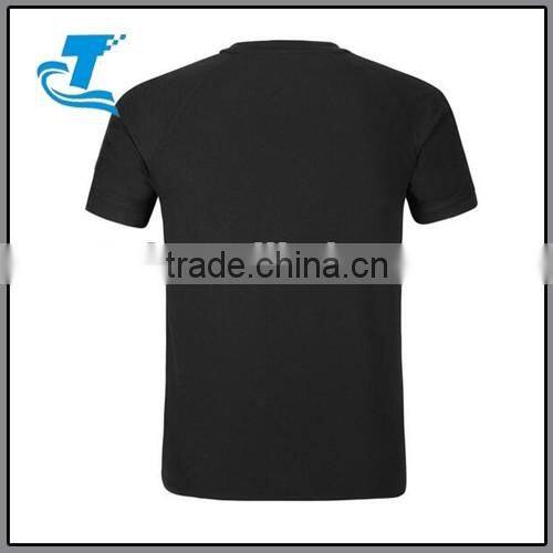 OEM men outdoor 100% Coolmax T-shirt round collar quick-drying short-sleeved