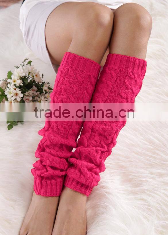 Fashion Knit Crochet Winter Leg Warmer Female Stockings SV000207