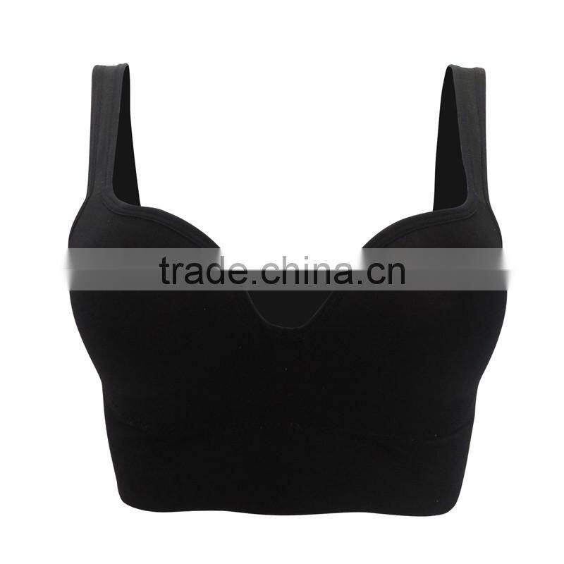 New style wholesale women fitness bra underwear brand ladies sexy seamless sports bra