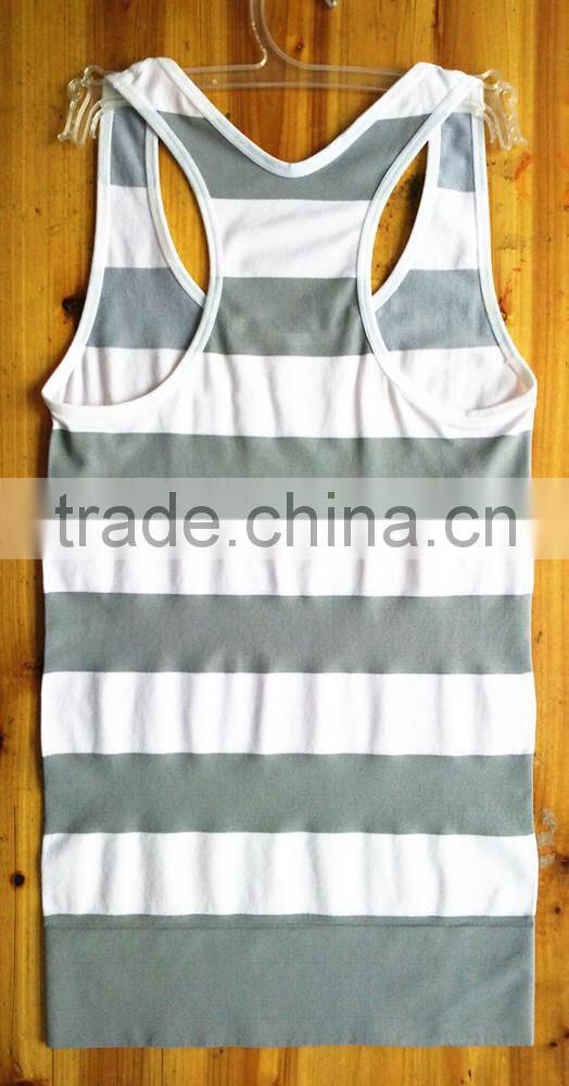 seamless fashion lady stringer tank top