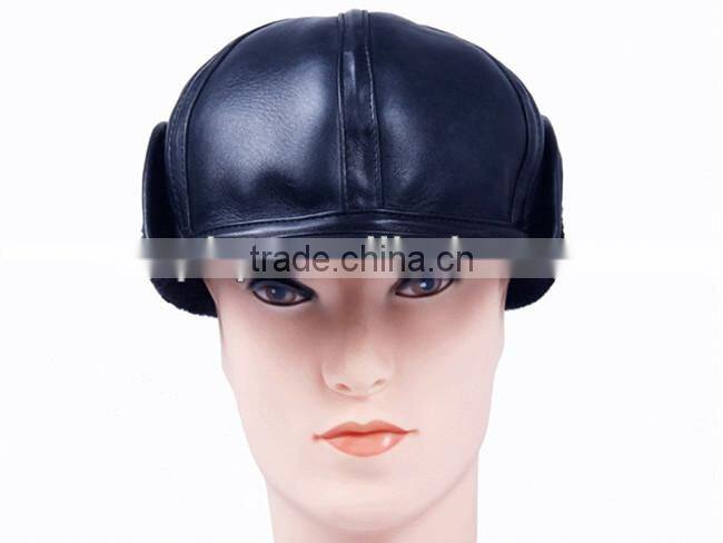 black leather snapback hat wholesale