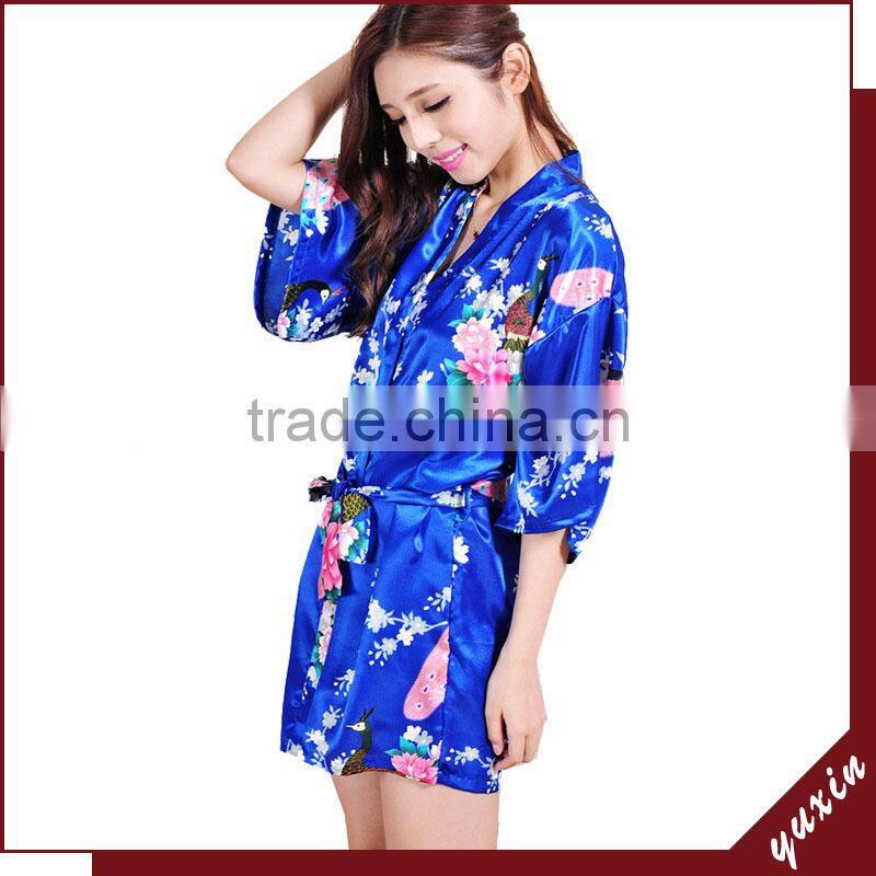 night gowns and robes Woman Sleepwear / Kimono Bathrobe KS0009