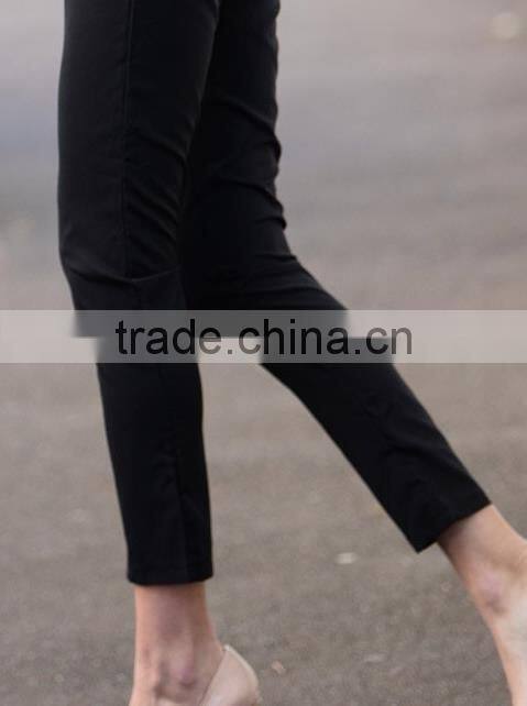 2017 O-neck halter sleeveless backless solid slim tight Jumpsuit