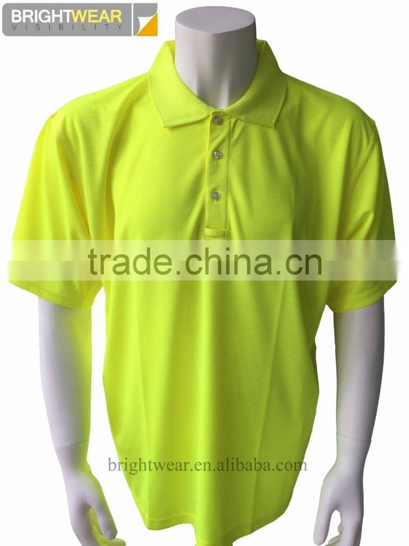 Contrast mens short sleeve 50% polyester 50% cotton cheap Australia polo shirt