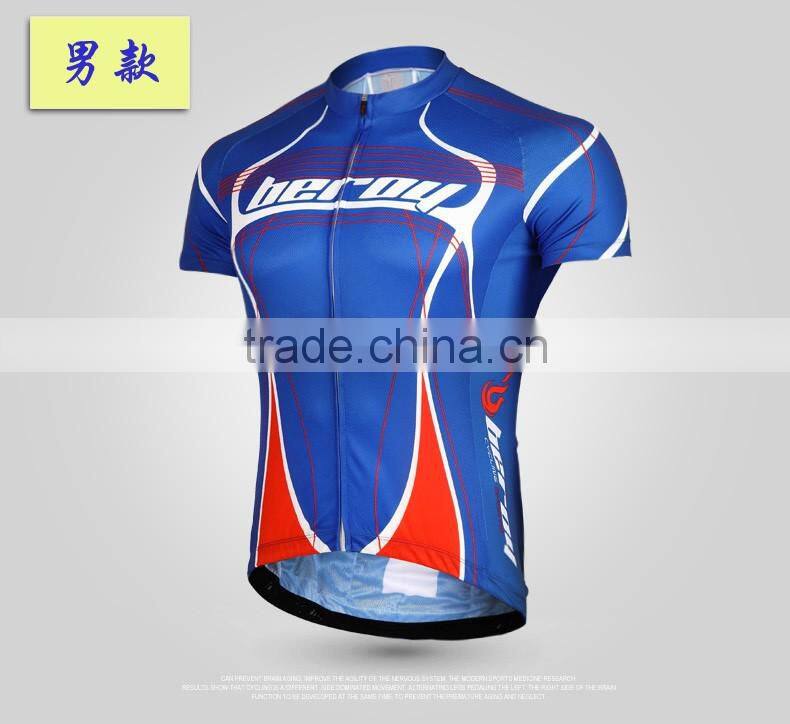 BEROY 2016 pro teams cycling jersey, custom men / women short sleeve thermal road bike wear