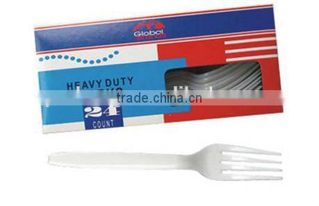 Disposable plastic forks