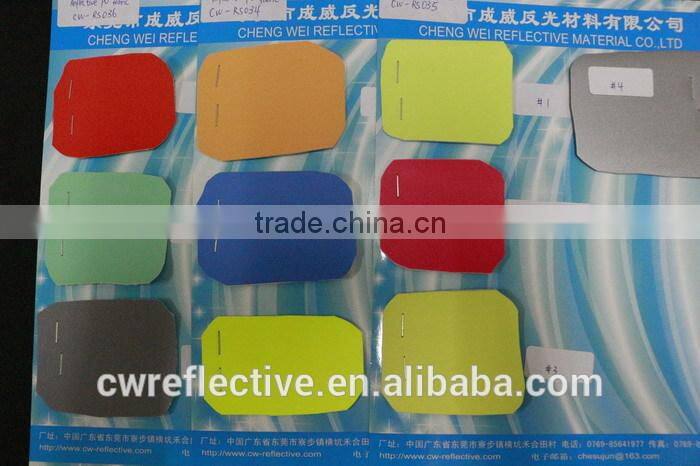 EN471 glow in the dark reflective material for shoes