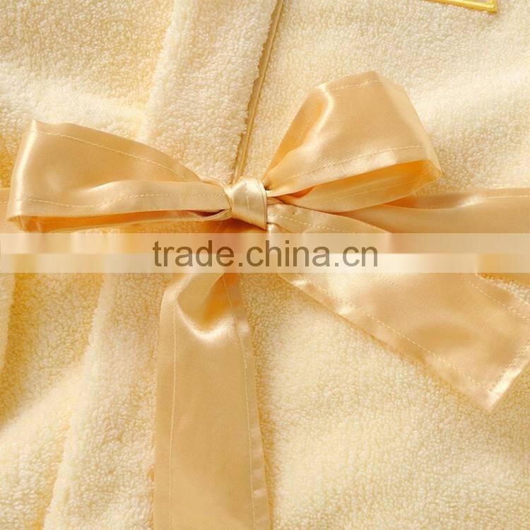 Soft kids hooded robe velour fabric and slippers