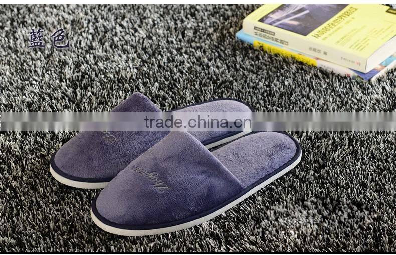 2017 well sales good quality hotel slippers