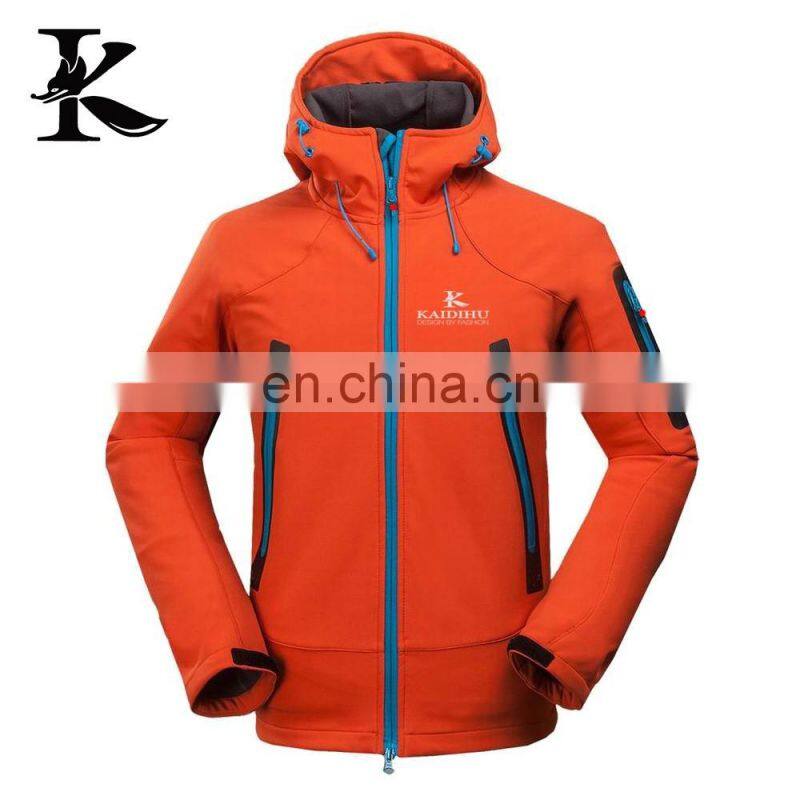 Men's hiking camping outdoor waterproof softshell jacket