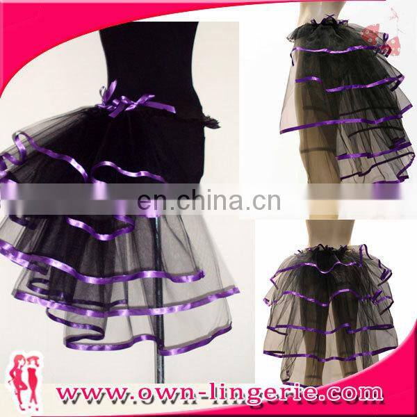 Hot selling beautiful Girl corset skirts
