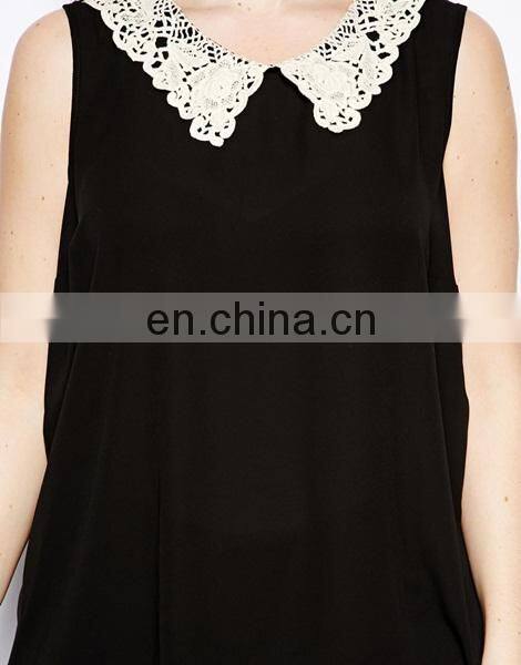 Cheap price supply fat women dress chiffon tops plus size clothing