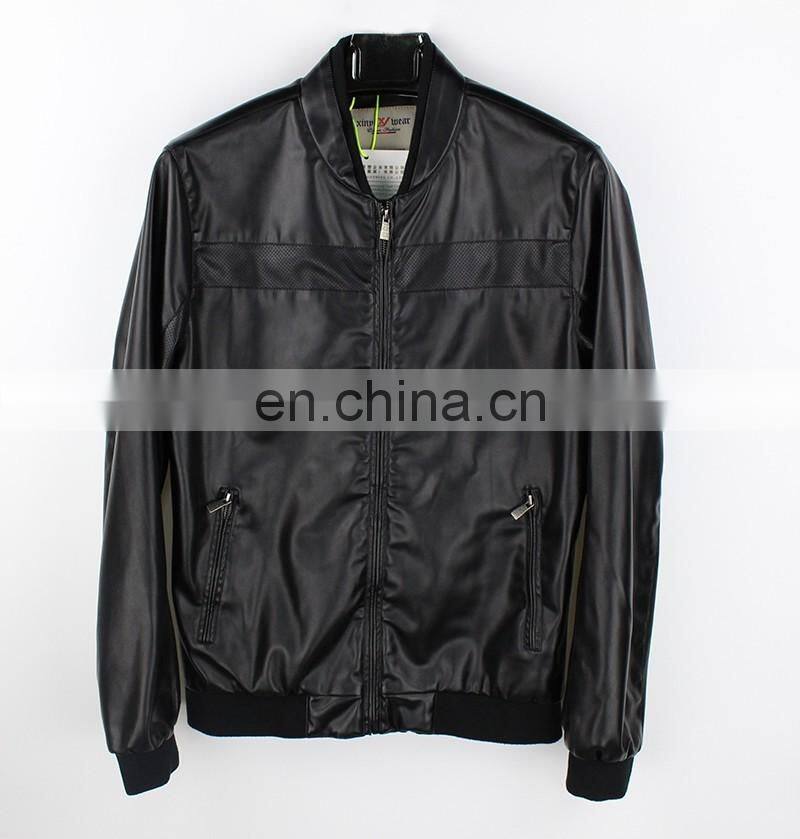 2016 custom men's winter jacket , men casual Motorcycle Leather Jackets