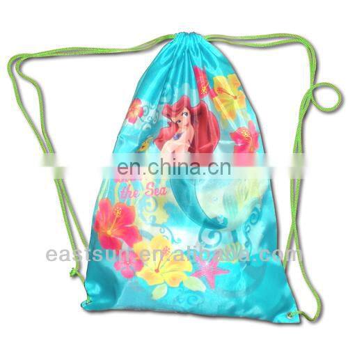 customized cheap drawstring bag with printing