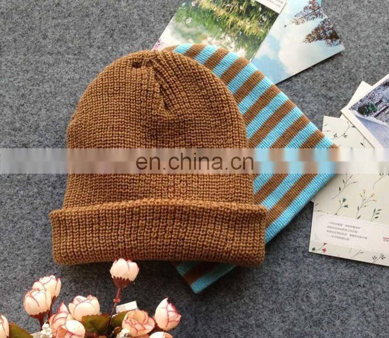 Custom printed 100% acrylic skiing beanie scarf gloves set for winter