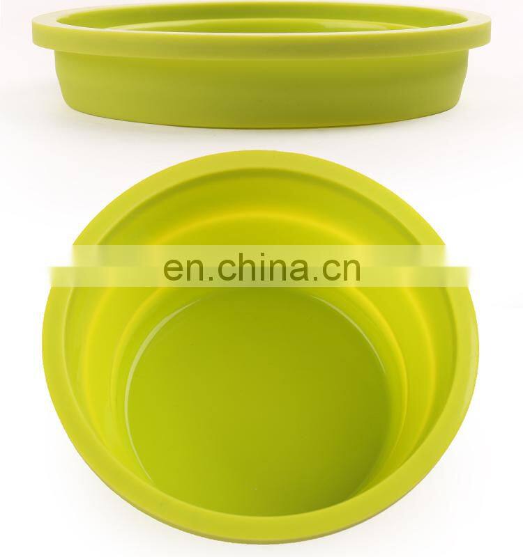 Pet Application Accessories Portable Dog Feeder Silica gel bowl(pro-environment silica gel)