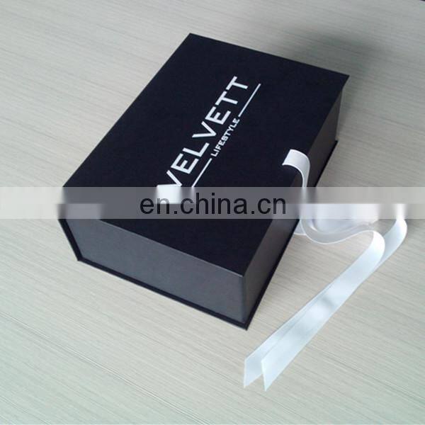 Luxury upscale boxes for cloting customized garment package gift box for packing