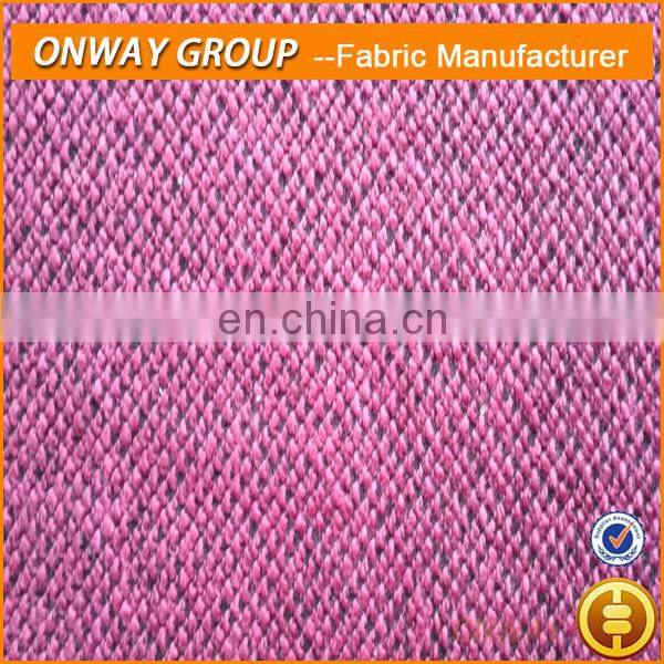 Onway Textile Printed Winter Garments Fabric Knitting Polyester Sweater Fabric