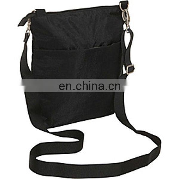 Rice white Big triple zipper shoulder bag