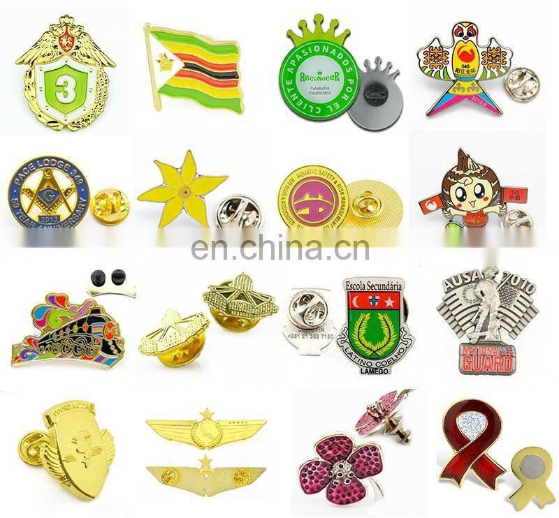 Free sample souvenir commemorative aircraft airplane stainless steel lapel pin