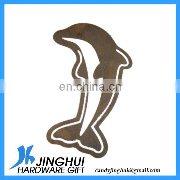 Metal handicraf dolphin decoration