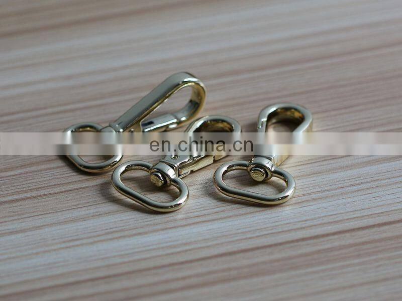 wholesale high quality brass snap hook for handbag