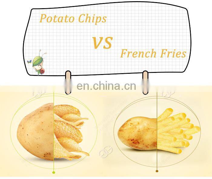 Factory Small Scale Semi Auto French Fries Making Production Line Machines Plant Fresh Potato Chips Processing Line For Sale