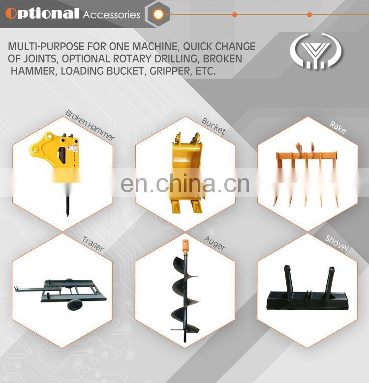 Factory outlet 1.8 ton long arm mini excavator harga baru for sale