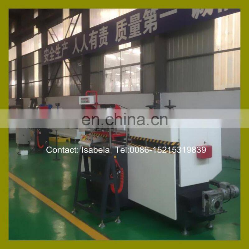 LXD-250 Full automatic new type Aluminum PVC door window machine for mullion and transom end milling