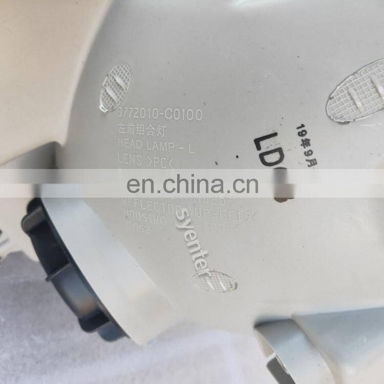 Dongfeng Kinland Truck parts T375 Left Front Combined Head Lamp 3772010-C0100