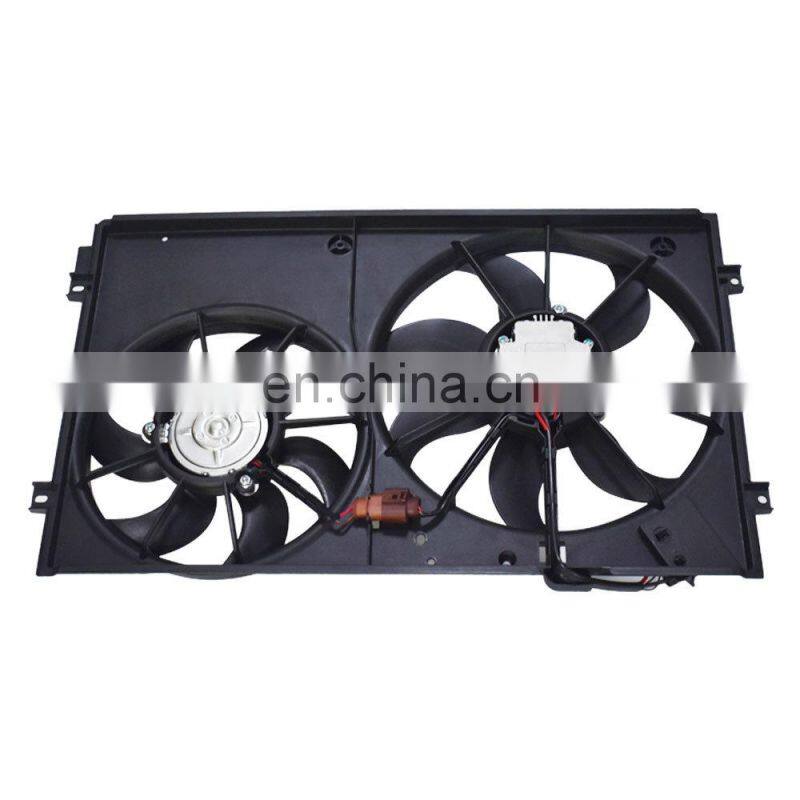 Radiator Cooling Fan Assembly for Volkswagen Beetle Golf Jetta Rabbit 2.0L 2.5L 1K0959455ET
