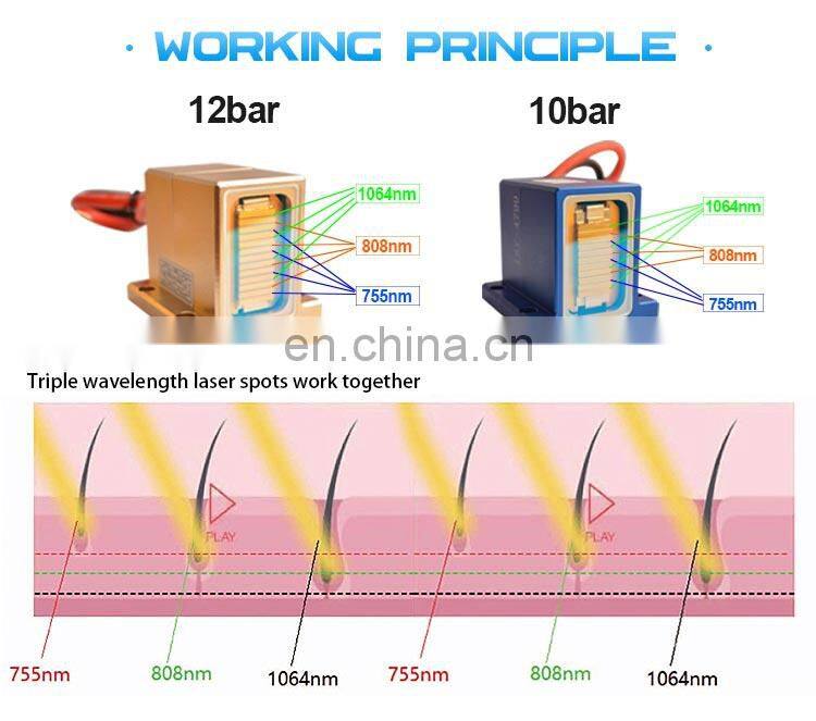 Alma laser soprano xl 755nm 1064nm 808nm diode laser soprano xl laser hair removal machine for sale