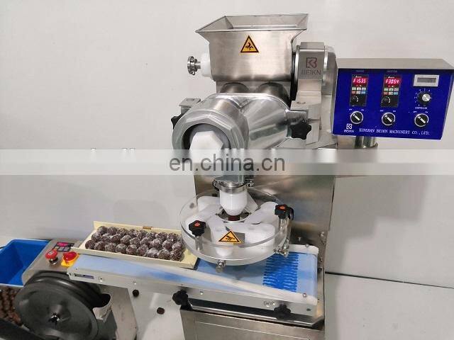 Easy operating healthy vegan snack vegan dessert balls making machine