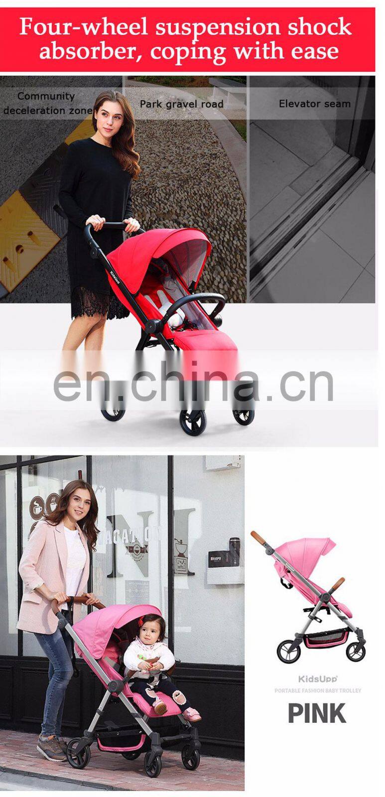 2018 OEM Factory EN 1888 Approved Baby Stroller