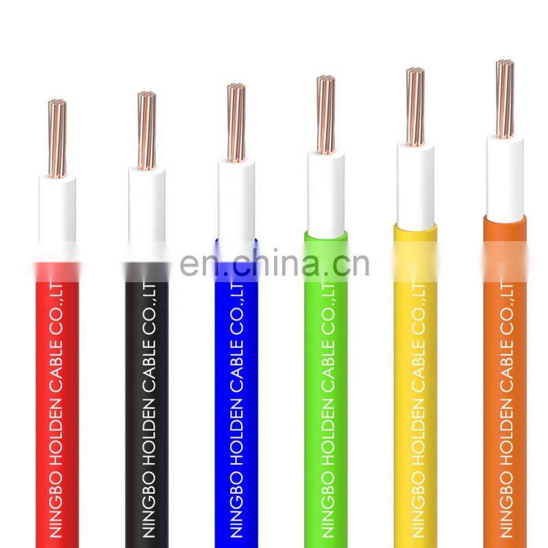 customizable 1.5mm 2.5mm rvv ground single core cable electrical cable wire