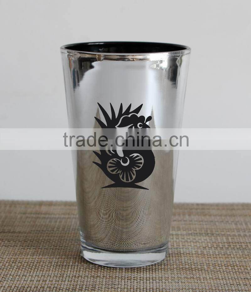 TOP QUALITY GLASS TUMBLER ELECTROPLATING